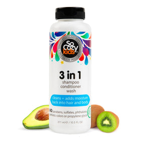 SoCozy front packaging showing bottle and label, promotes gentle cleansing