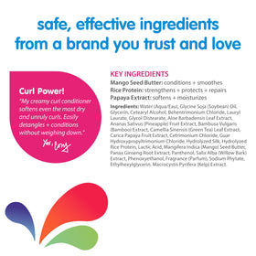 SO COZY label detail listing key ingredients and safety benefits