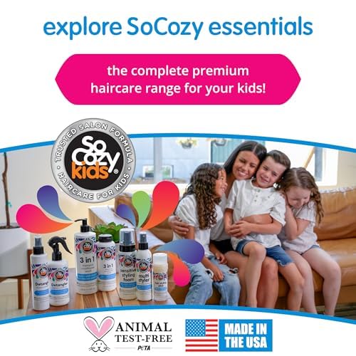 SoCozy bottle held in hand to show scale and travel-friendly size benefit