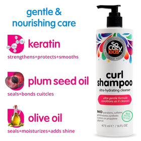 SoCozy shampoo lather texture demonstrating gentle foaming action