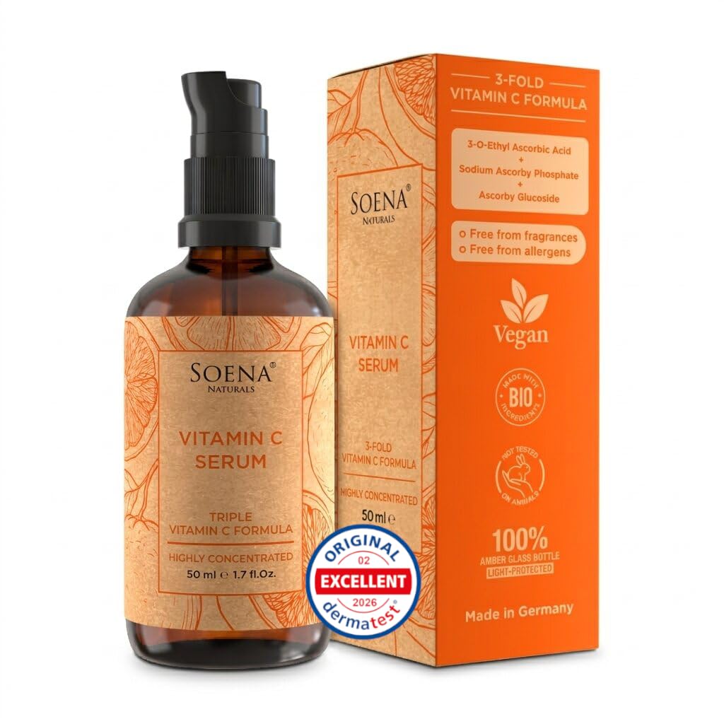 Soena front bottle showing label and product benefit
