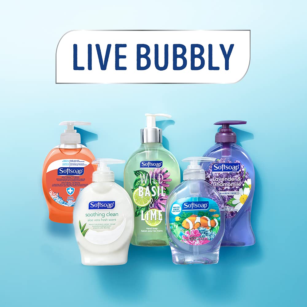 Softsoap aquarium three designs arranged showing variety and family-friendly appeal