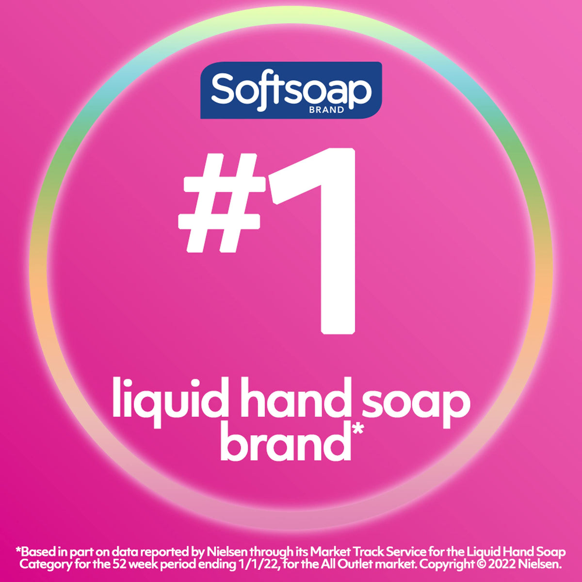 Softsoap crisp clean close-up texture demonstrating moisturizing formula