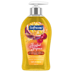 Softsoap bottle in a relaxed home scene, elevates everyday handwashing benefit