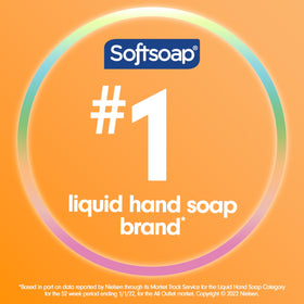 Softsoap pouring into hands with lather demonstrating effective cleansing action