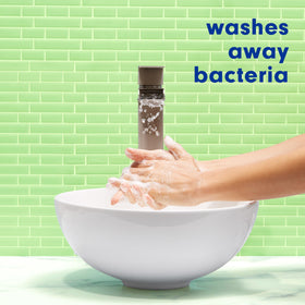 Softsoap product label and ingredients view showing dermatologist-tested formulation