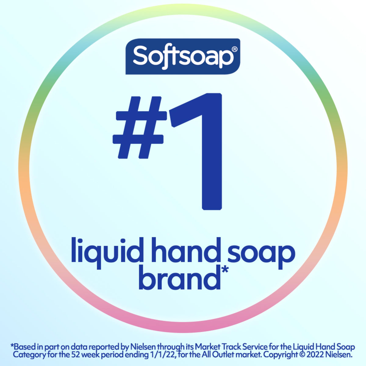 Close-up of Softsoap creamy texture highlighting moisturizing feel on skin