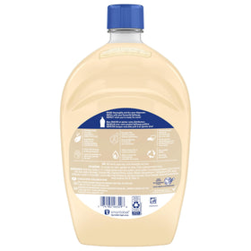 Three Softsoap refill bottles together demonstrating bulk supply