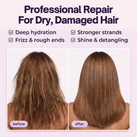 sohl-I.D. before and after ends comparison showing reduced breakage