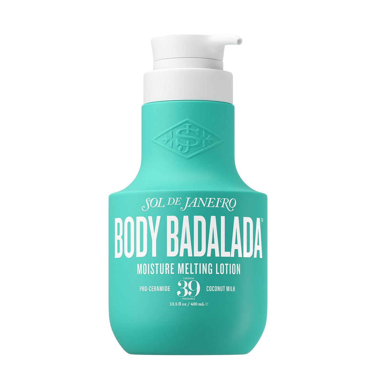 Sol de Janeiro front packaging showing lotion and branding for quick recognition