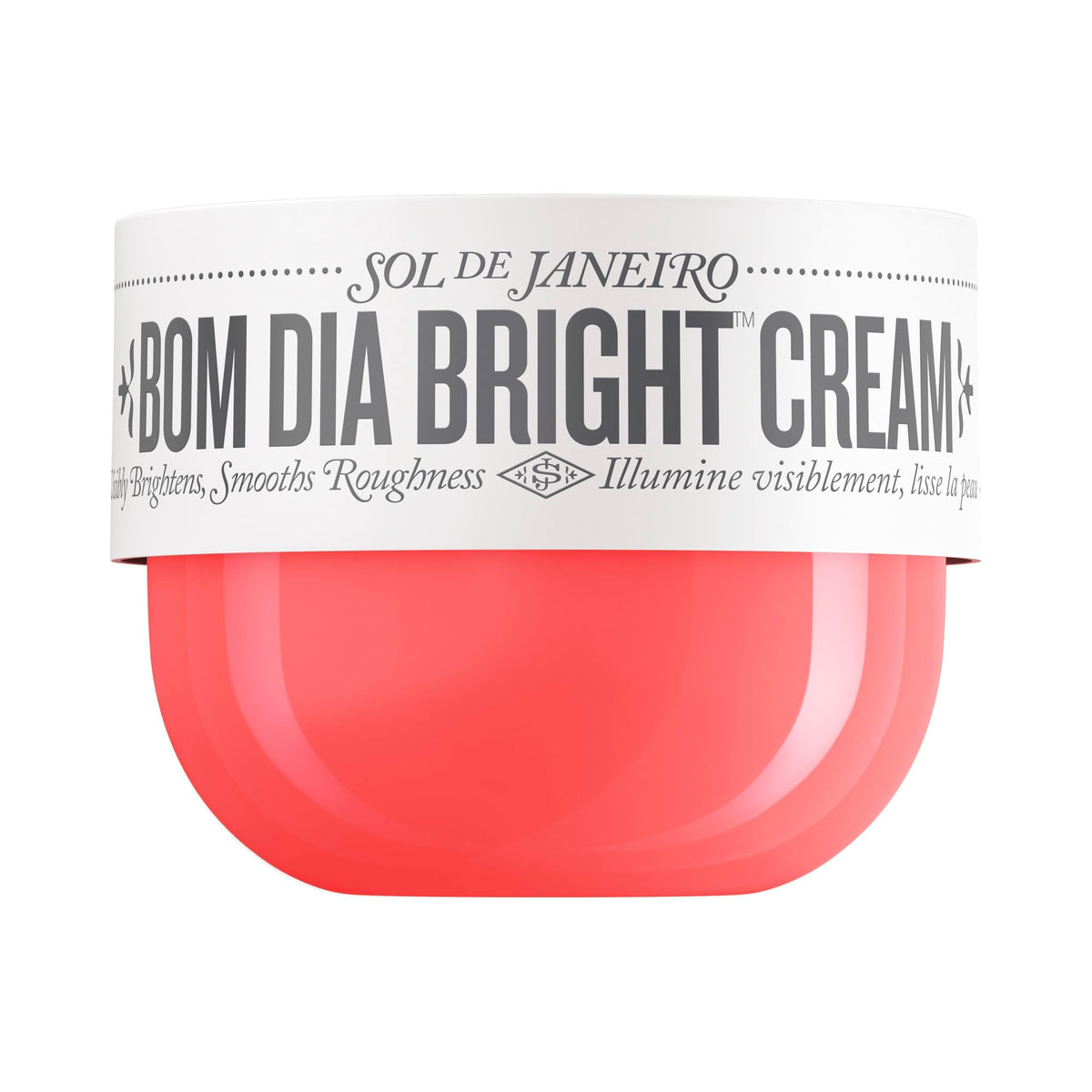Sol de Janeiro front packaging showing cream and benefits