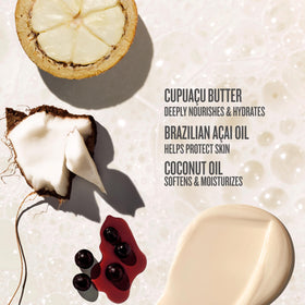 Sol de Janeiro in-shower use demonstrating gentle cleansing and hydrated skin outcome