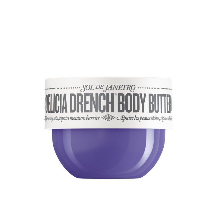 Sol de Janeiro front jar shot showing product and label, highlights portable hydration