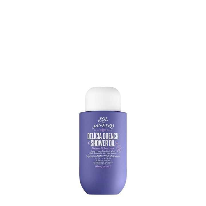 Sol de Janeiro bottle front packaging showing travel-friendly size and scent