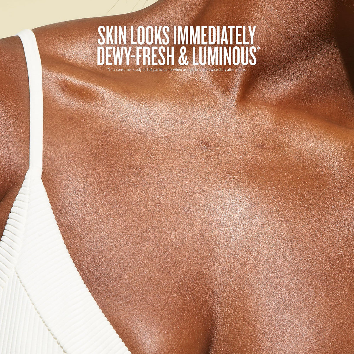 Sol de Janeiro cream being smoothed on arm for fast-absorbing moisture benefit