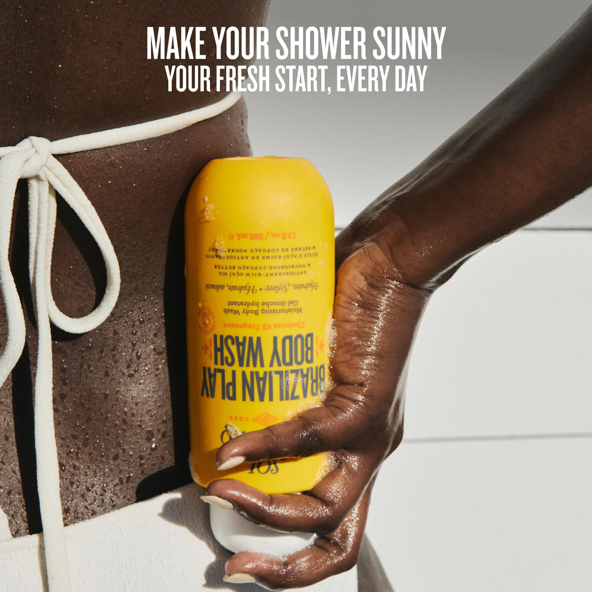 Sol de Janeiro paired with Bum Bum Cream showing layering for longer scent