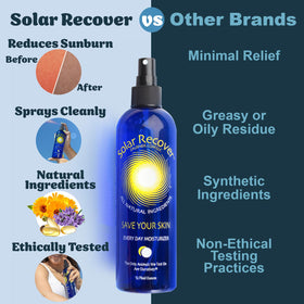 Solar Recover used by family on beach providing fast cooling relief