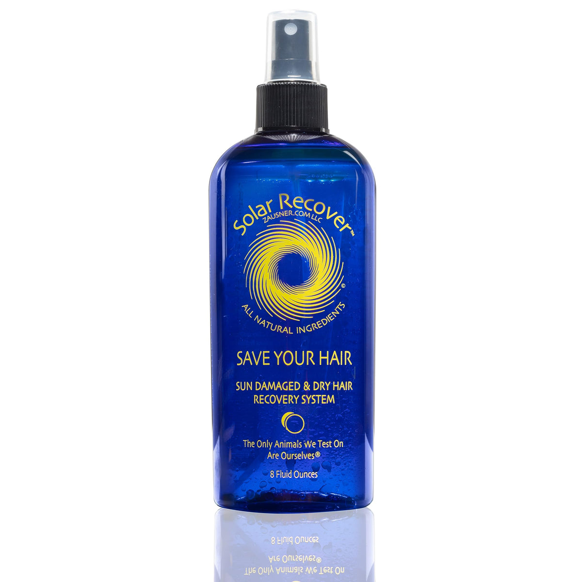 Solar Recover front packaging showing bottle and branding with hydration benefit