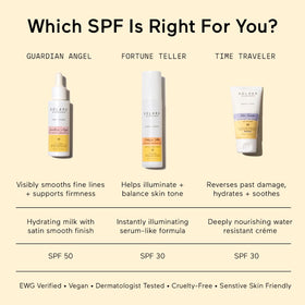 SOLARA SUNCARE bottle in beach bag suggesting reef-friendly daily protection benefit