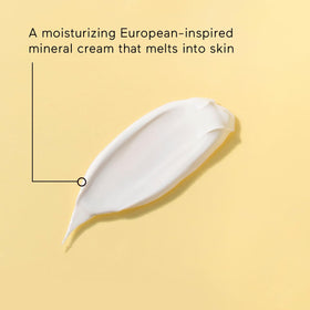 SOLARA SUNCARE close-up of zinc oxide cream highlighting mineral protection