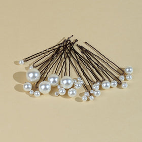 SOLENY hair pin next to ruler to show size and length for styling accuracy