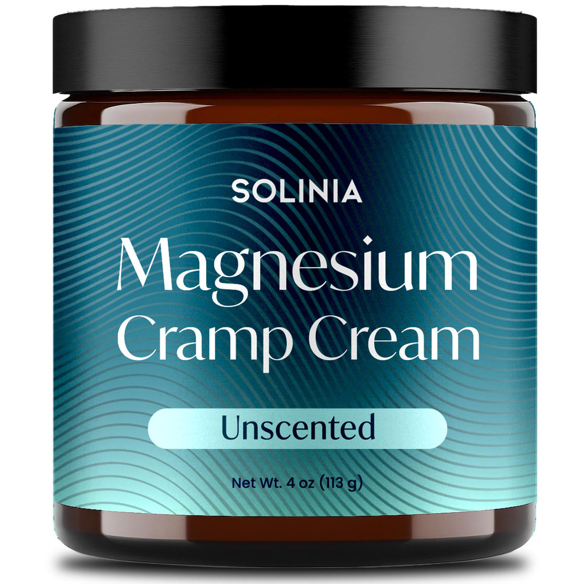 Dermatologically tested badge next to Solinia jar indicating gentle skin compatibility