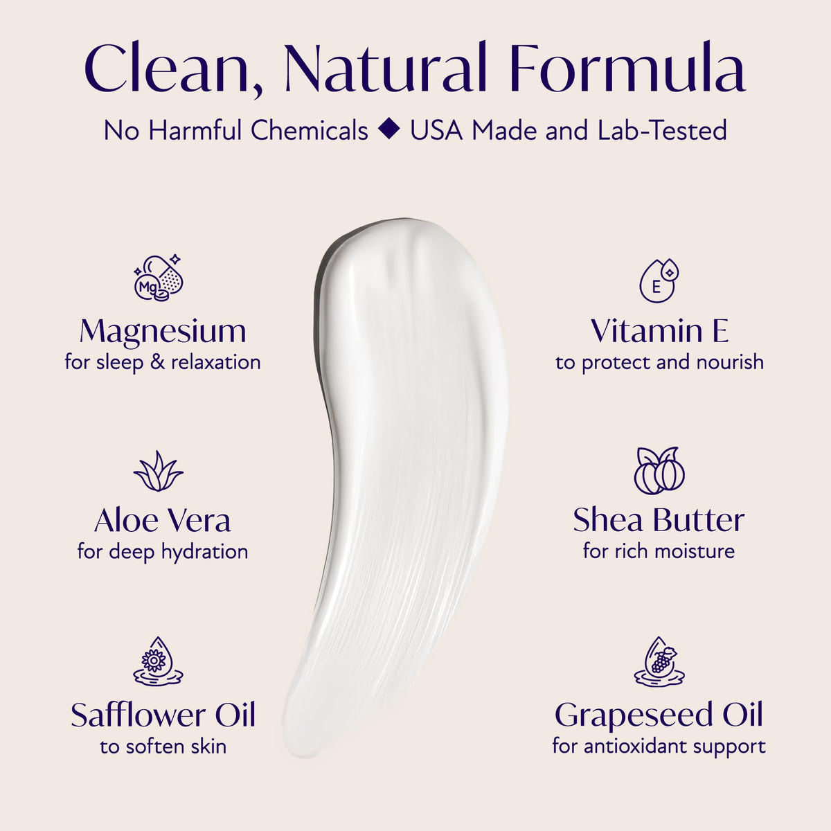 Solinia applied to foot demonstrating easy massage and nightly ritual