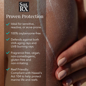 SolRX nozzle closeup demonstrating 360-degree spray for easy coverage