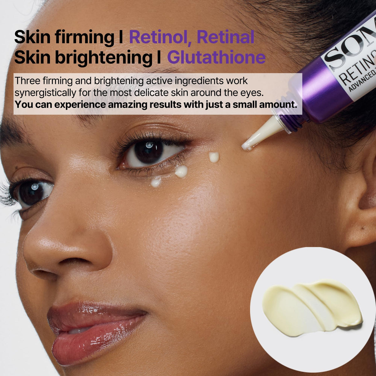 SOME BY MI ingredient flatlay highlighting retinol peptide benefits