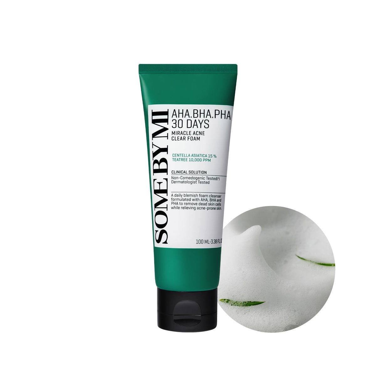SOME BY MI front packaging showing 100ml tube and acne-care benefit