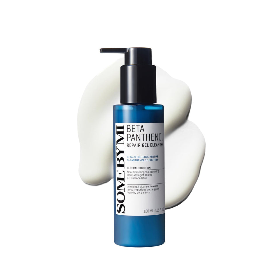 SOME BY MI front packaging showing label and cleanser benefit