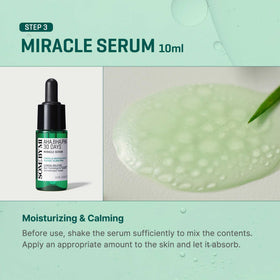 SOME BY MI ingredients label close-up showing active concentrations and transparency