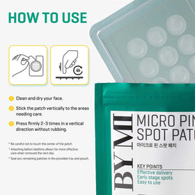 SOME BY MI patch in nighttime routine illustrating overnight wear