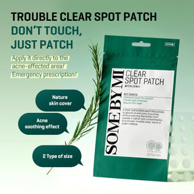 SOME BY MI close-up of hydrocolloid patch texture highlighting gentle absorption