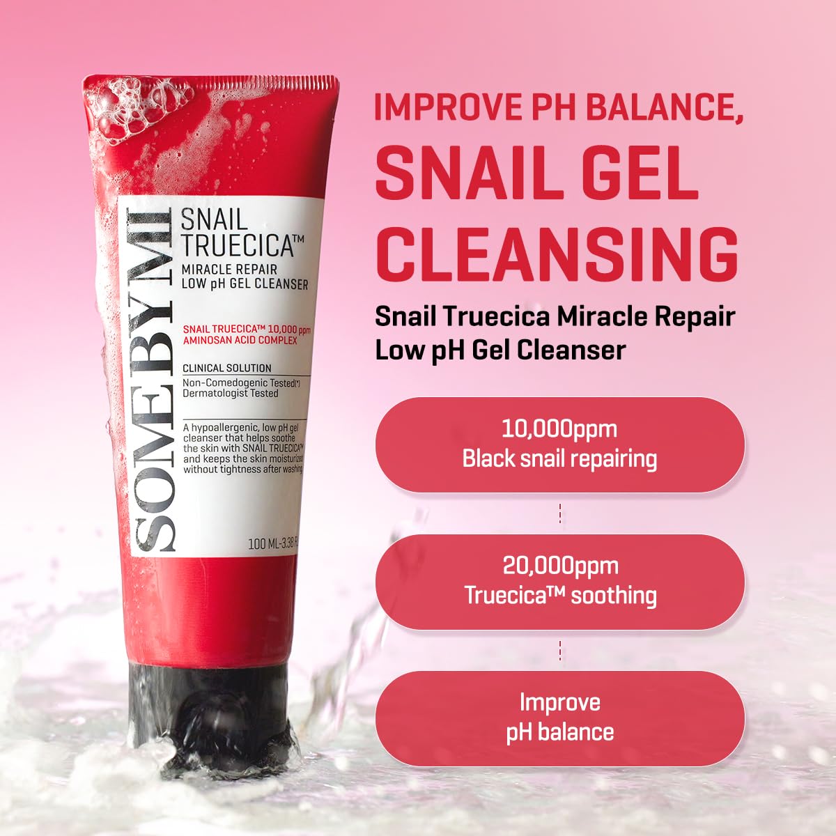 SOME BY MI gel texture close-up hydrating, non-drying finish