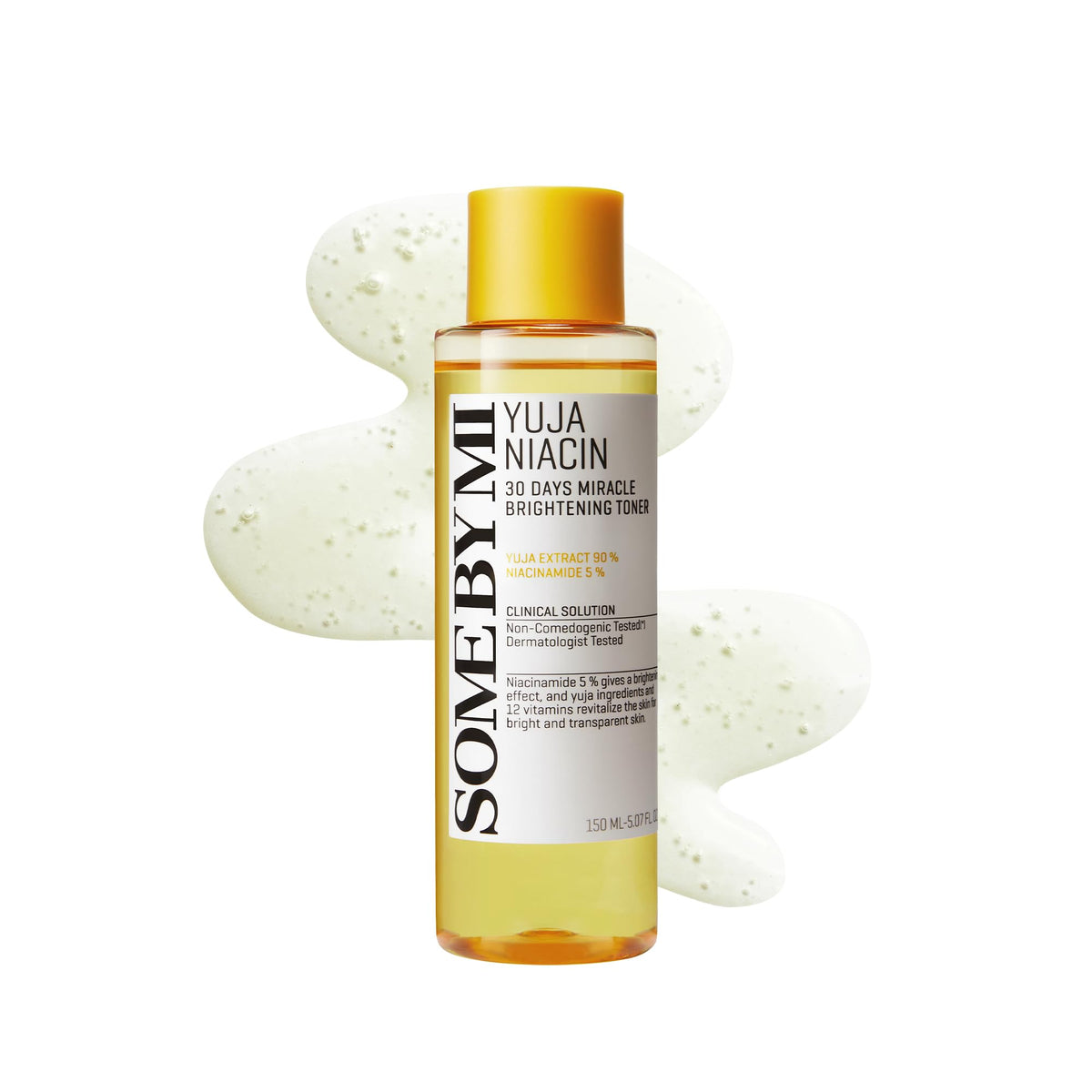 SOME BY MI front bottle showing label and size, clear brightening benefit