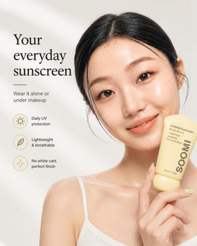 SOOMI application in hand demonstrating invisible finish and easy spread