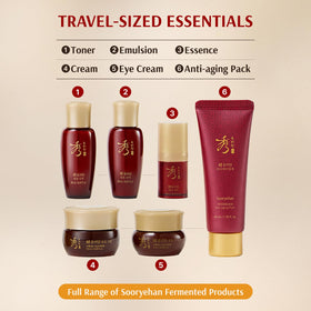 Sooryehan eye cream tube shot emphasizing gentle smoothing benefit for delicate area
