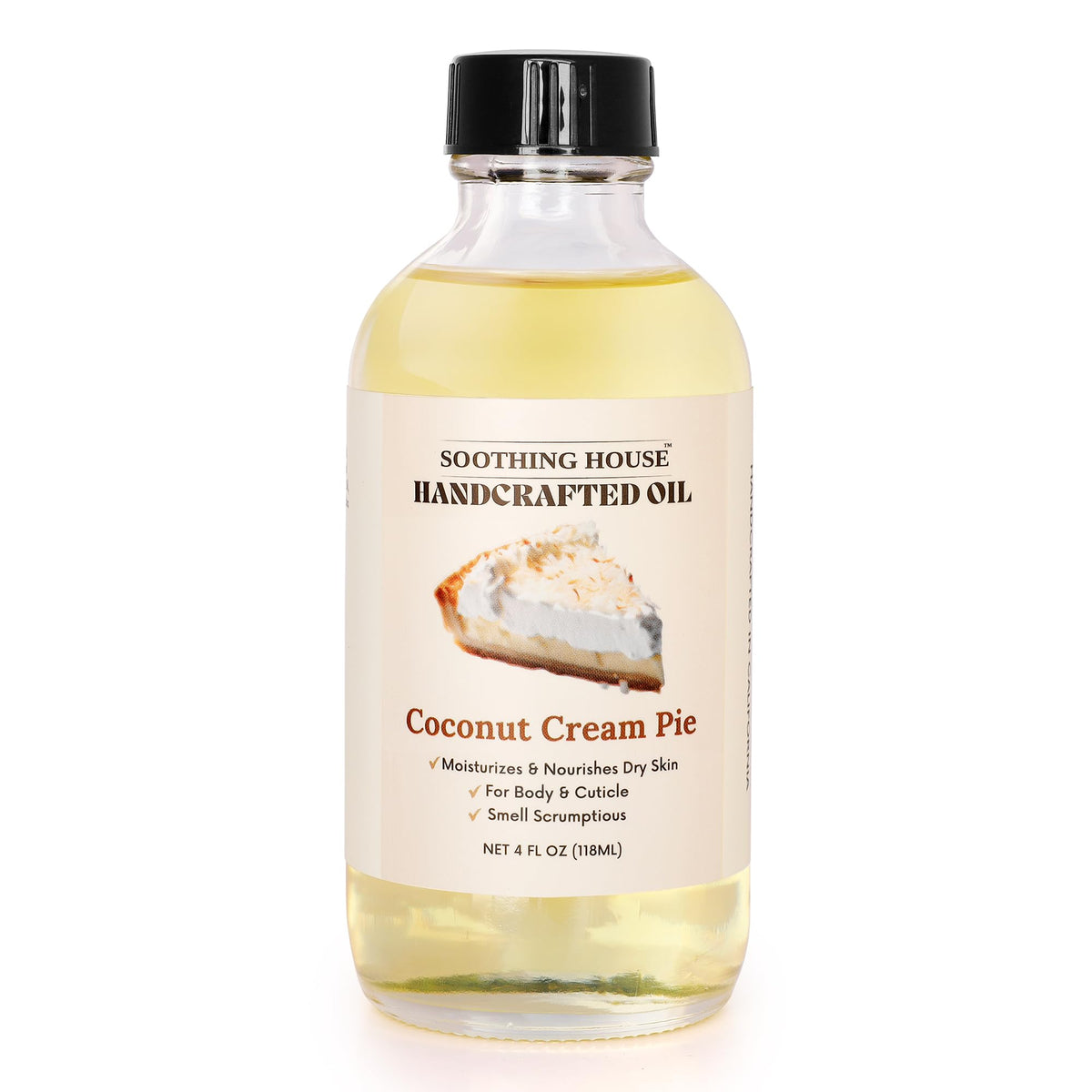 Soothing House pouring oil close-up showing silky texture and fast absorption