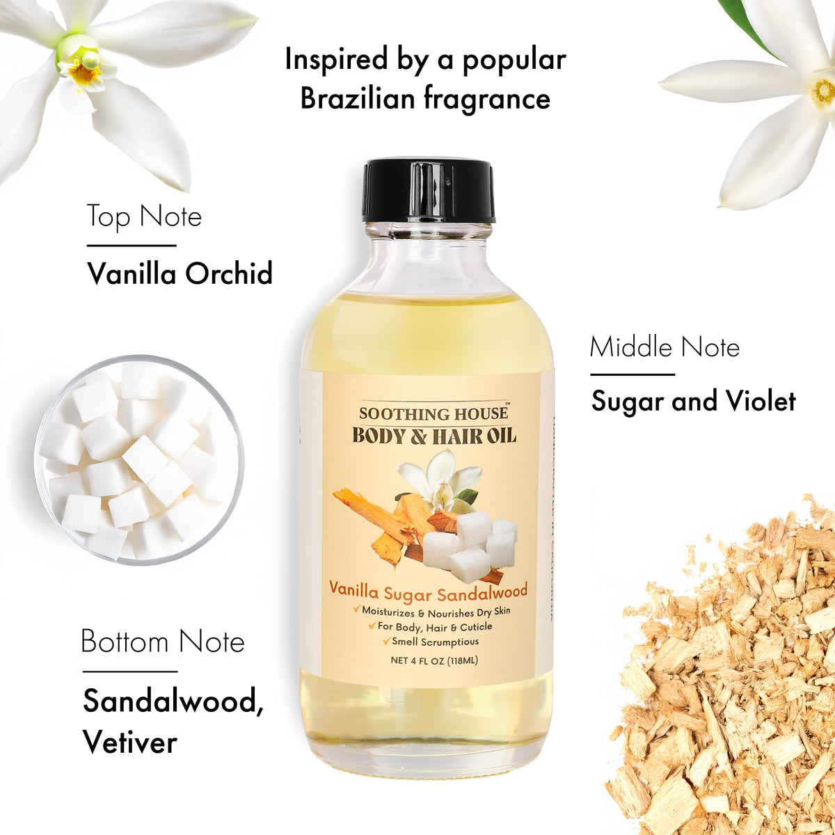 Soothing House pump close-up highlighting easy dispensing and no-waste application benefit