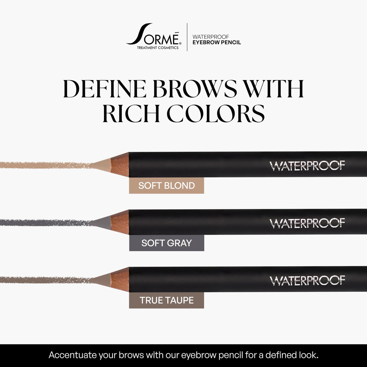 SORMÉ lifestyle bathroom vanity with pencil shows easy daily use benefit