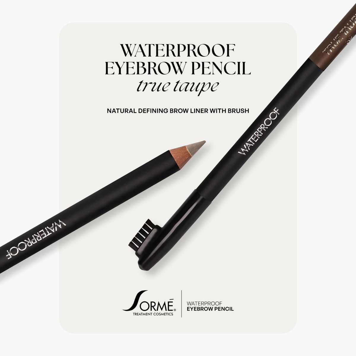 SORMÉ macro pencil tip close-up illustrating fine hair-like stroke control