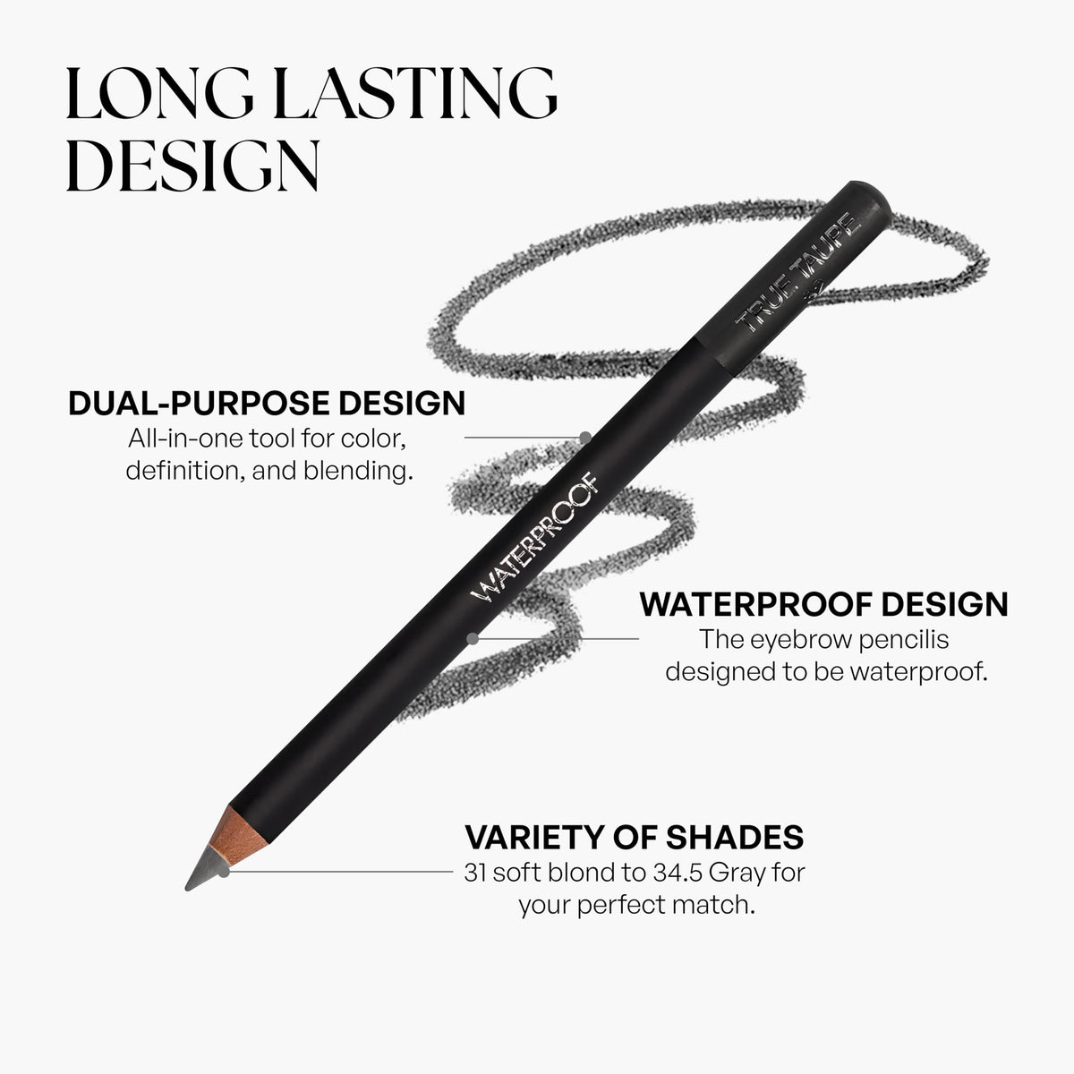 SORMÉ spoolie detail grooming brows for seamless blended finish