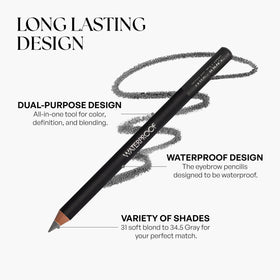 SORMÉ spoolie detail grooming brows for seamless blended finish