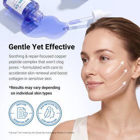 SORNBEO topical application before and after texture smoothing
