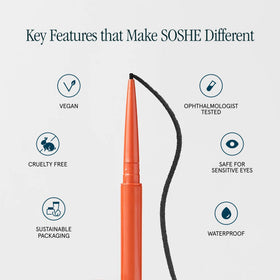 SOSHE label with clean ingredients and Leaping Bunny certification