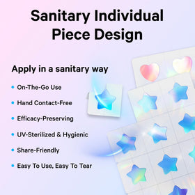 Sosky individually sealed pouch demonstrating hygienic single-use convenience
