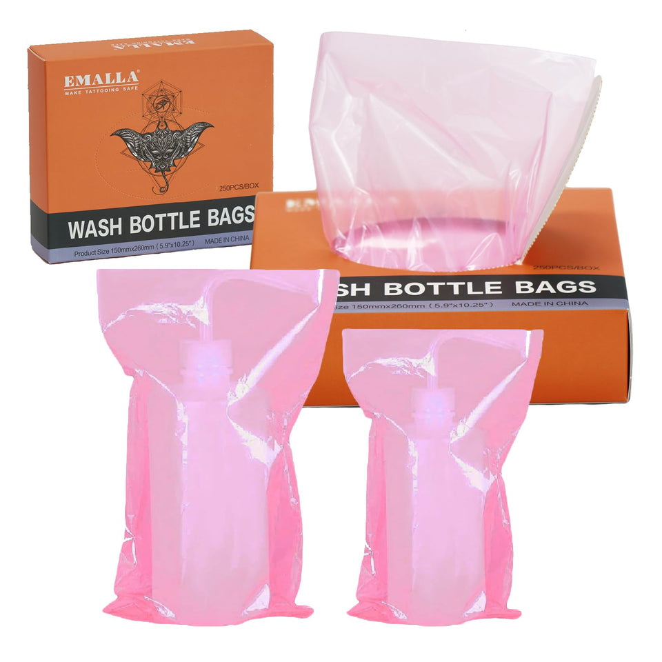 Sotica front box of pink bottle bags showing quantity and packaging benefit