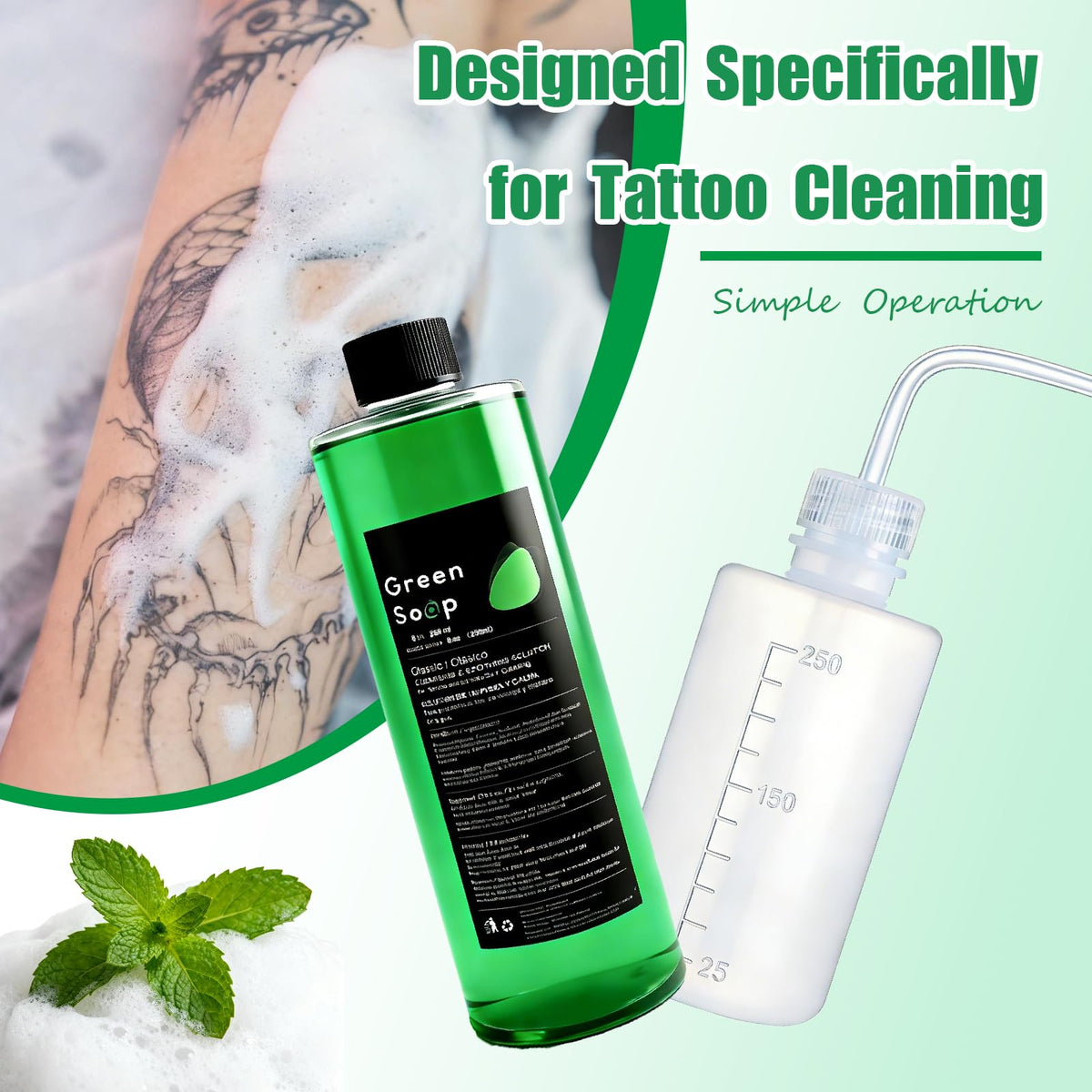 Sotica soap lather close-up showing gentle foam that cleans without harshness