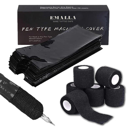 sotica front packaging showing 200 pen covers and 6 grip tapes for quick studio prep